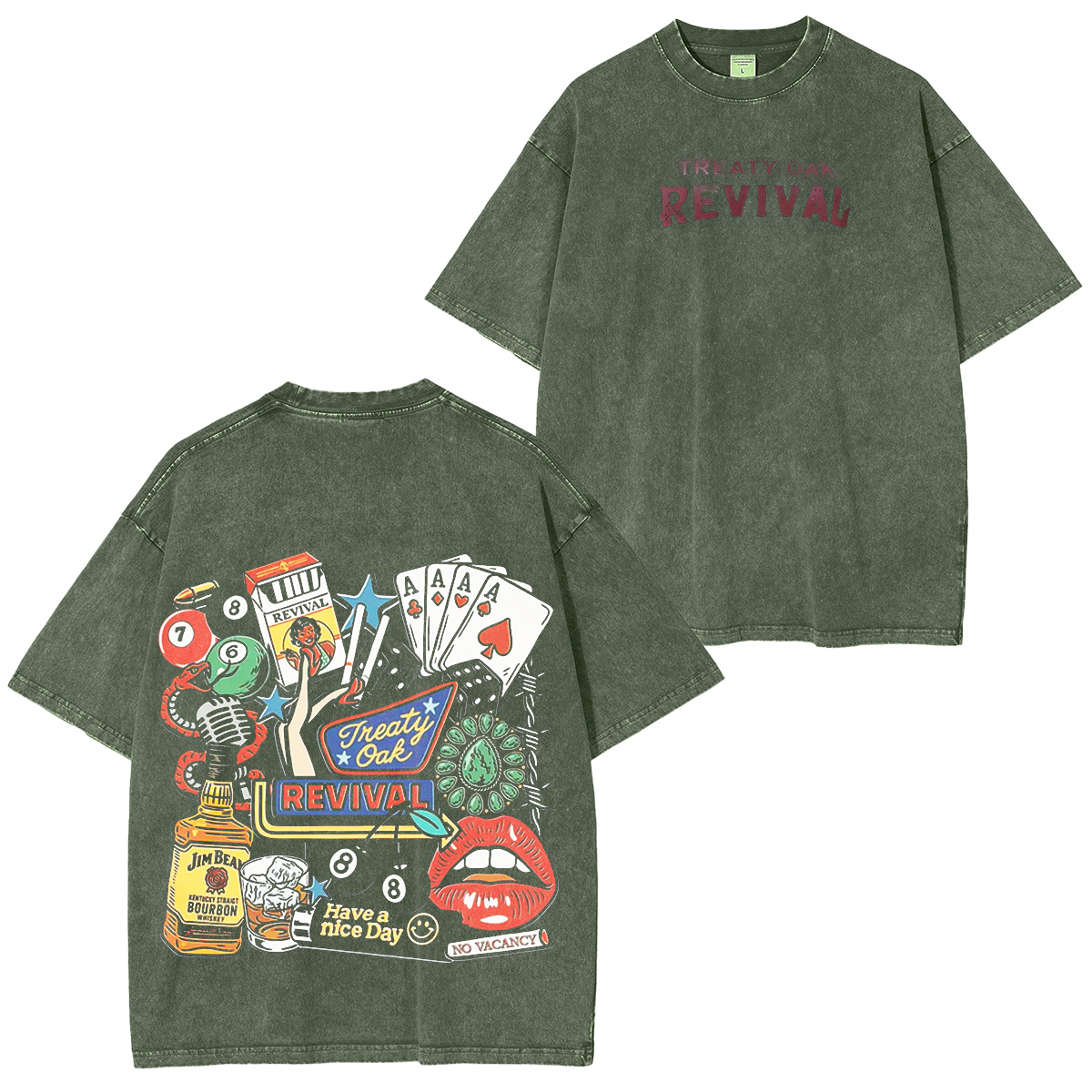 Vegas Unisex Crewneck Oversized Shirt