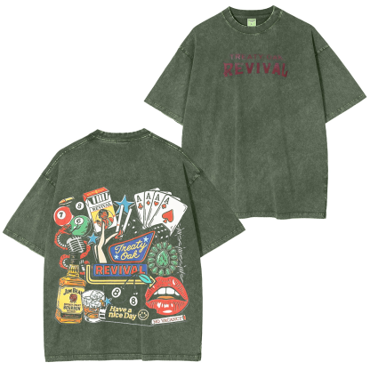 Vegas Unisex Crewneck Oversized Shirt