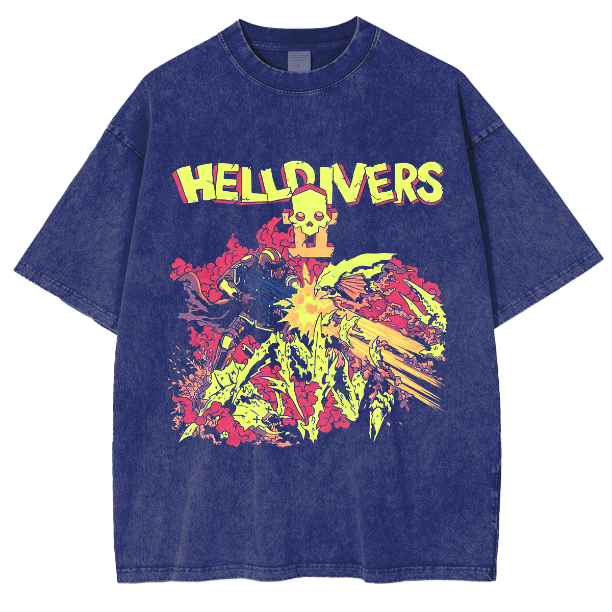 Helldivers Washed T-Shirt