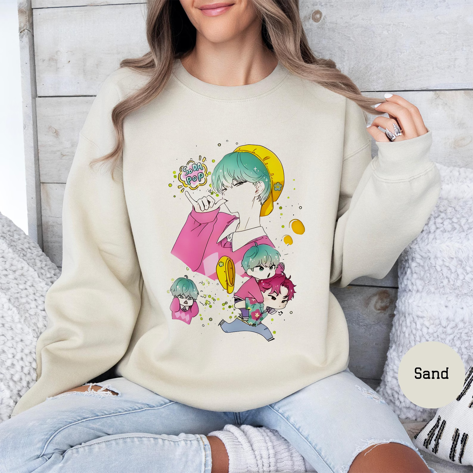 Saja Boys Kpop Demon Hunters Soda Pop Movie Fan Gift Unisex Shirt/Crewneck/Hoodie