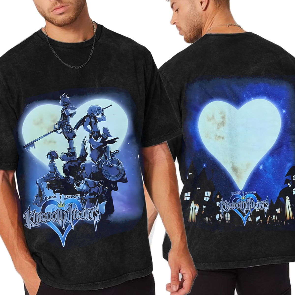 Kingdom Hearts Washed T-Shirt