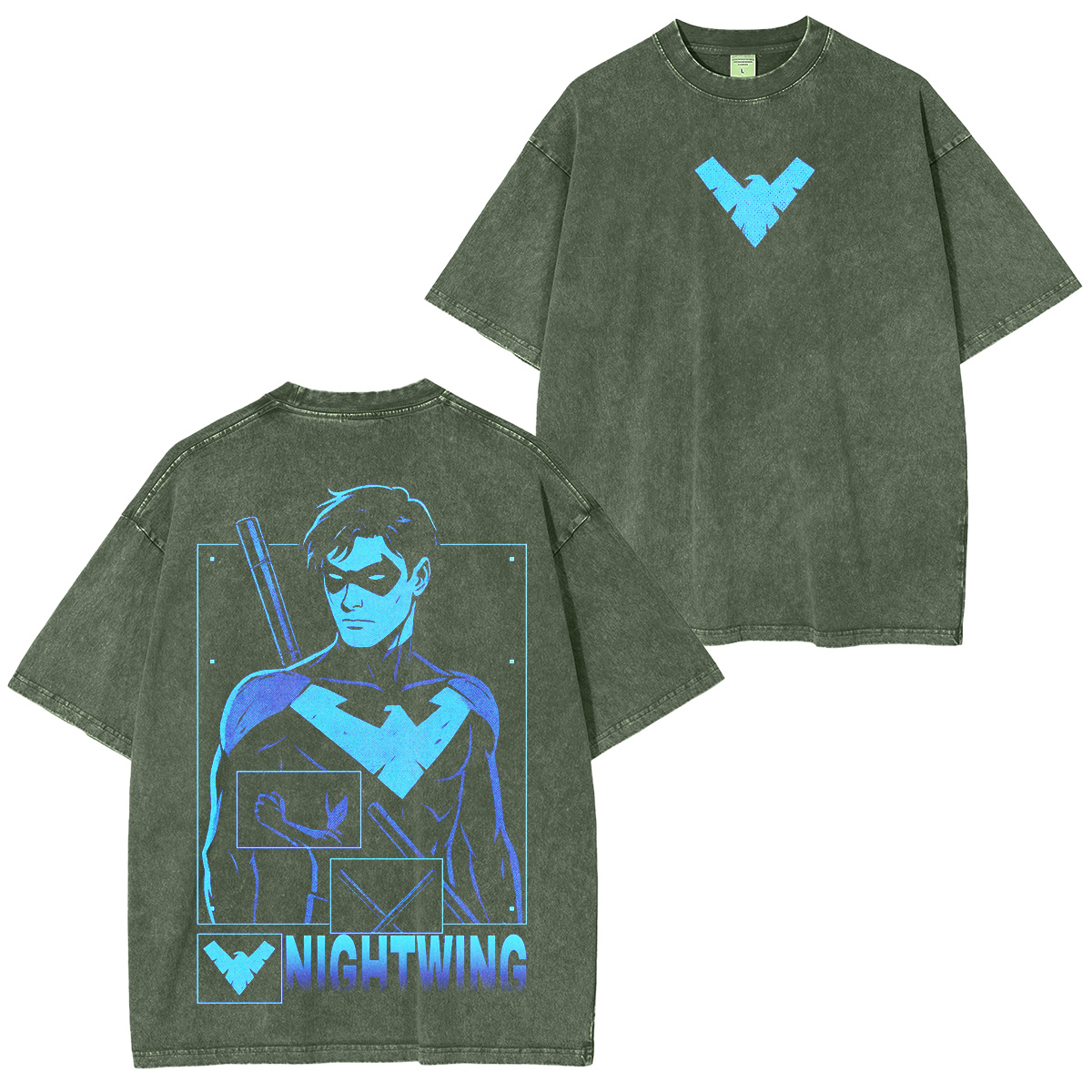 Dick Grayson-Nightwing Washed T-Shirt