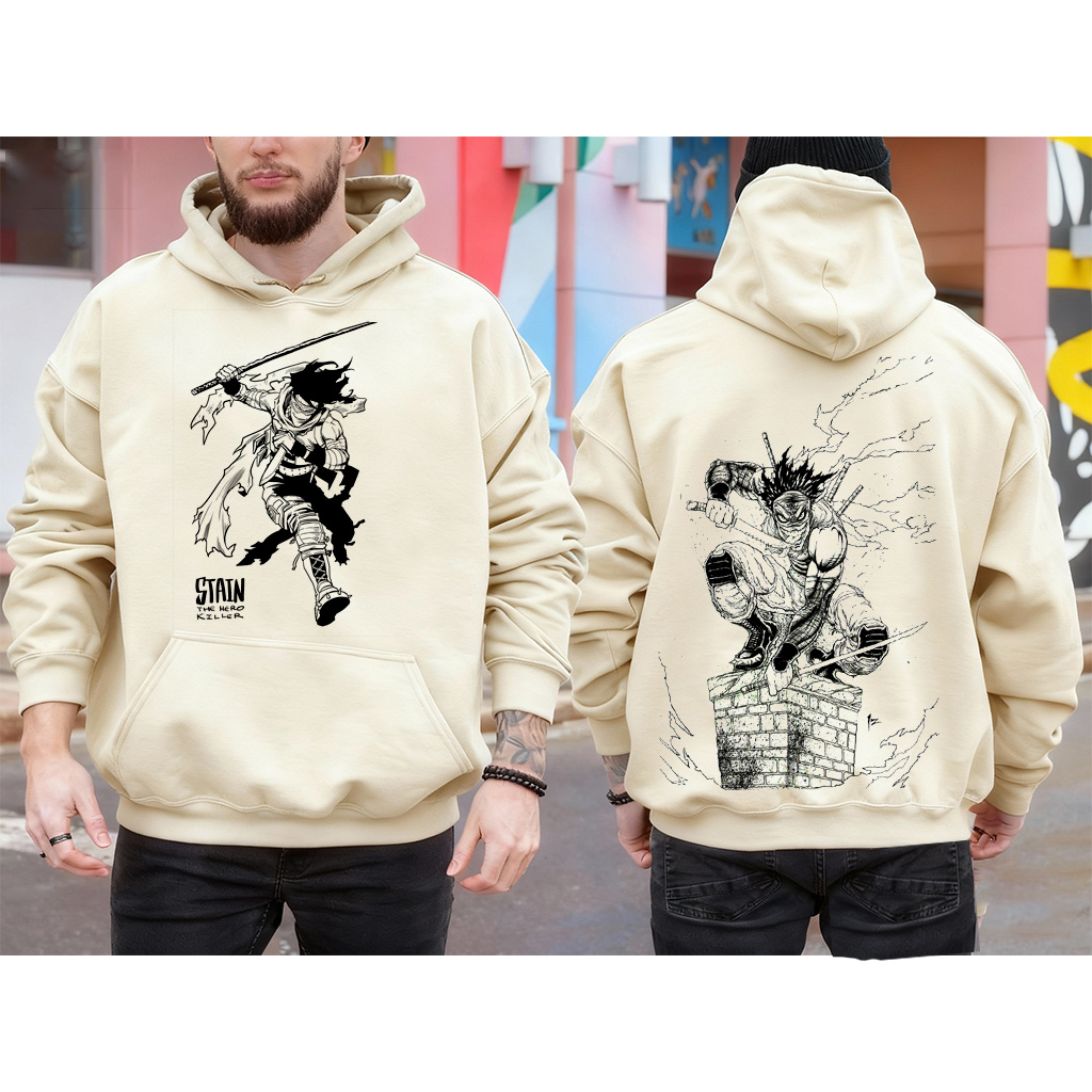 My Hero Academia Oversized Washed T-shirt/Crewneck/Hoodie