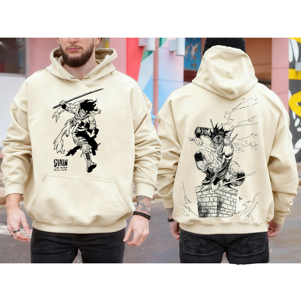 My Hero Academia Oversized Washed T-shirt/Crewneck/Hoodie