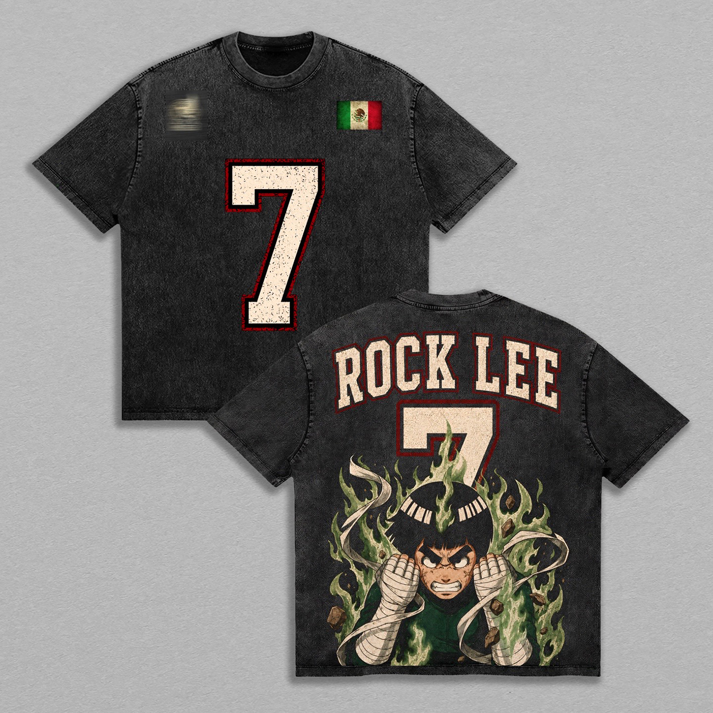 Rock Lee: The Hardworking Hero Every Naruto Unisex  Washed T-Shirt