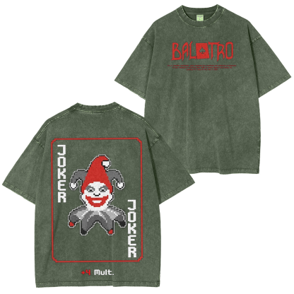 Balatro Droll Joker Vintage Washed T-shirt/Crewneck/Hoodie