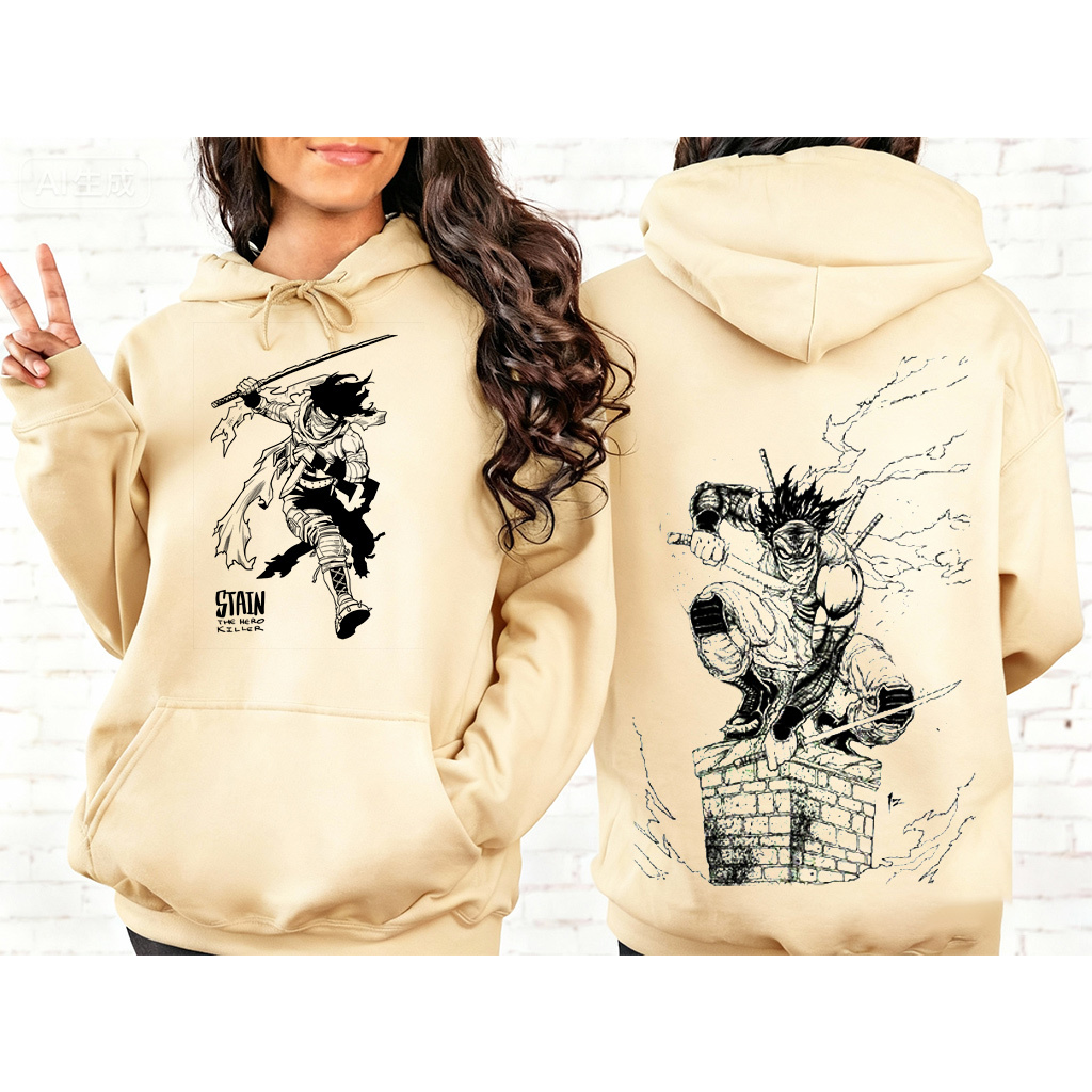 My Hero Academia Oversized Washed T-shirt/Crewneck/Hoodie