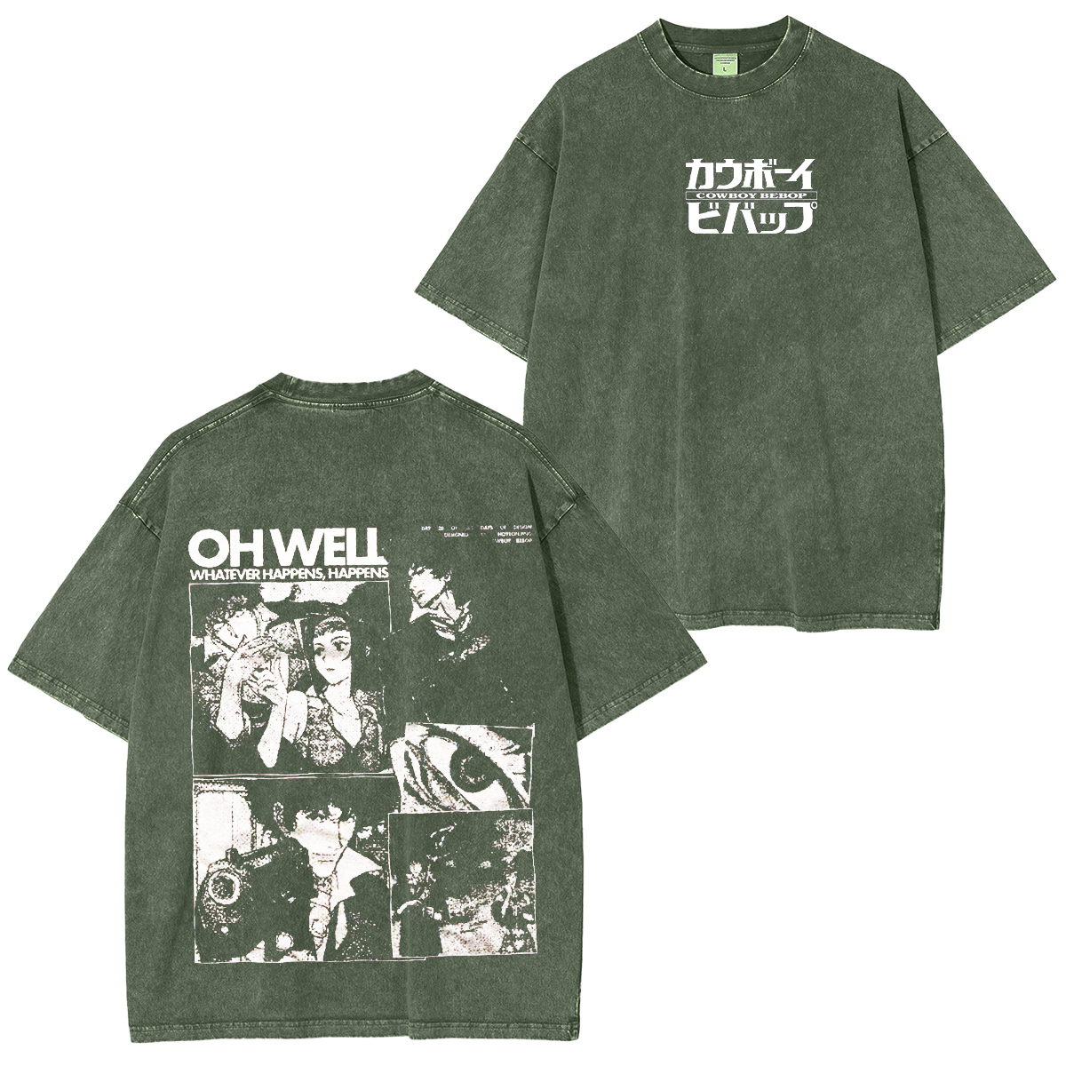 Cowboy Bebop Vintage Washed T-shirt/Crewneck/Hoodie