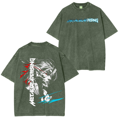 Metal Gear Rising: Revengeance Vintage Washed T-shirt/Crewneck/Hoodie