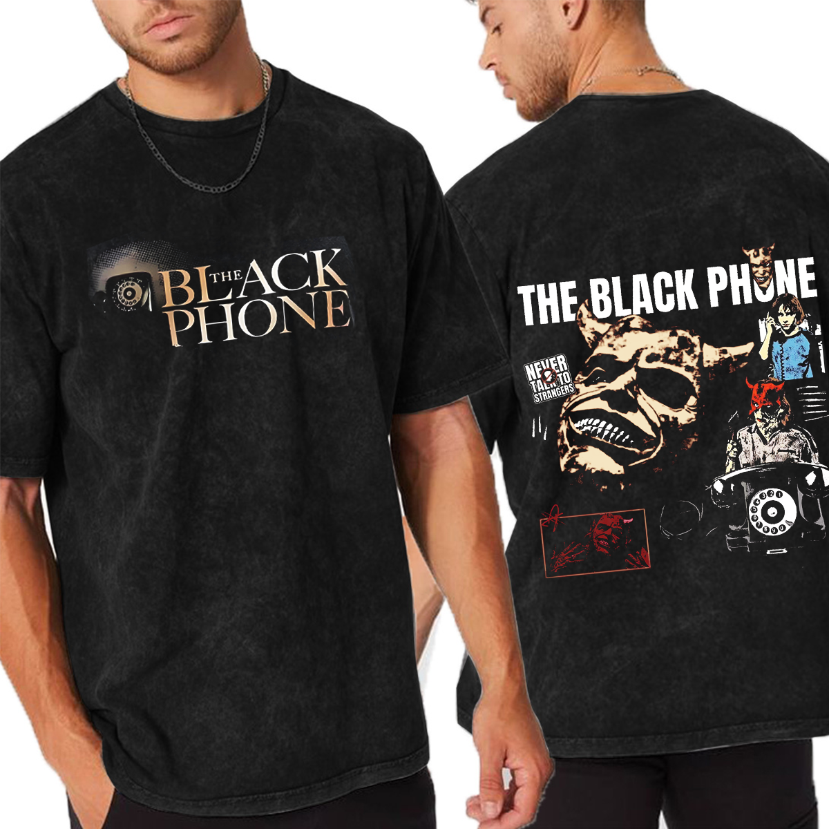 The Black Phone Vintage Washed T-shirt/Crewneck/Hoodie