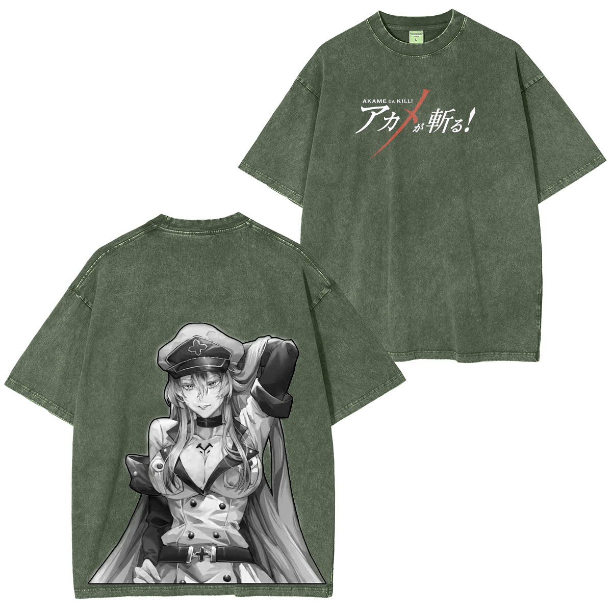 Akame ga Kill! Vintage Washed T-shirt/Crewneck/Hoodie