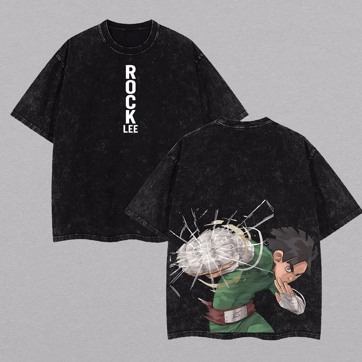 Rock Lee Naruto Vintage Washed T-shirt/Crewneck/Hoodie