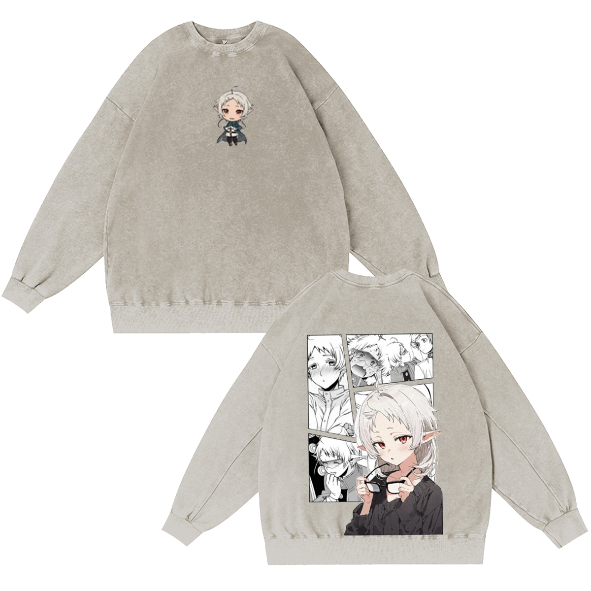 Sylphy-Jobless Reincarnation: Do Your Best in Another World Vintage Makima T-shirt/Crewneck/Hoodie