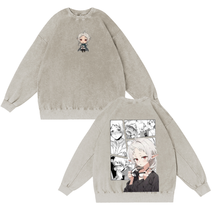 Sylphy-Jobless Reincarnation: Do Your Best in Another World Vintage Makima T-shirt/Crewneck/Hoodie