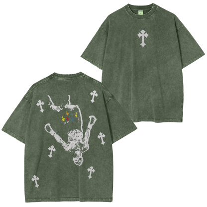 Boxer Gervonta Davis Vintage Washed T-shirt/Crewneck/Hoodie