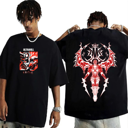 ULTRAKILL Oversized Washed T-shirt/Crewneck/Hoodie