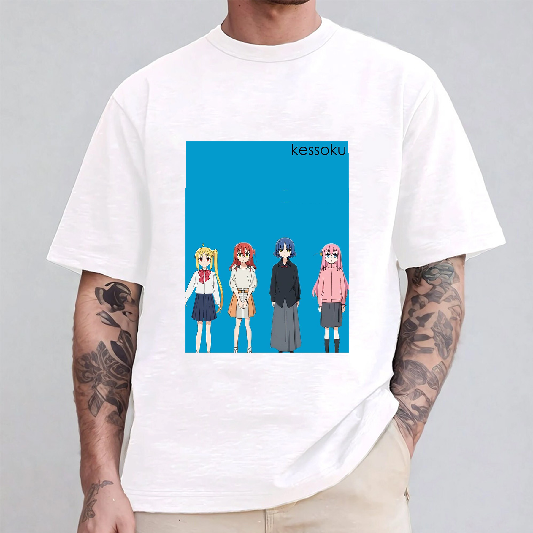 Kessoku Band Bocchi The Rock Anime  Unisex Shirt/Crewneck/Hoodie
