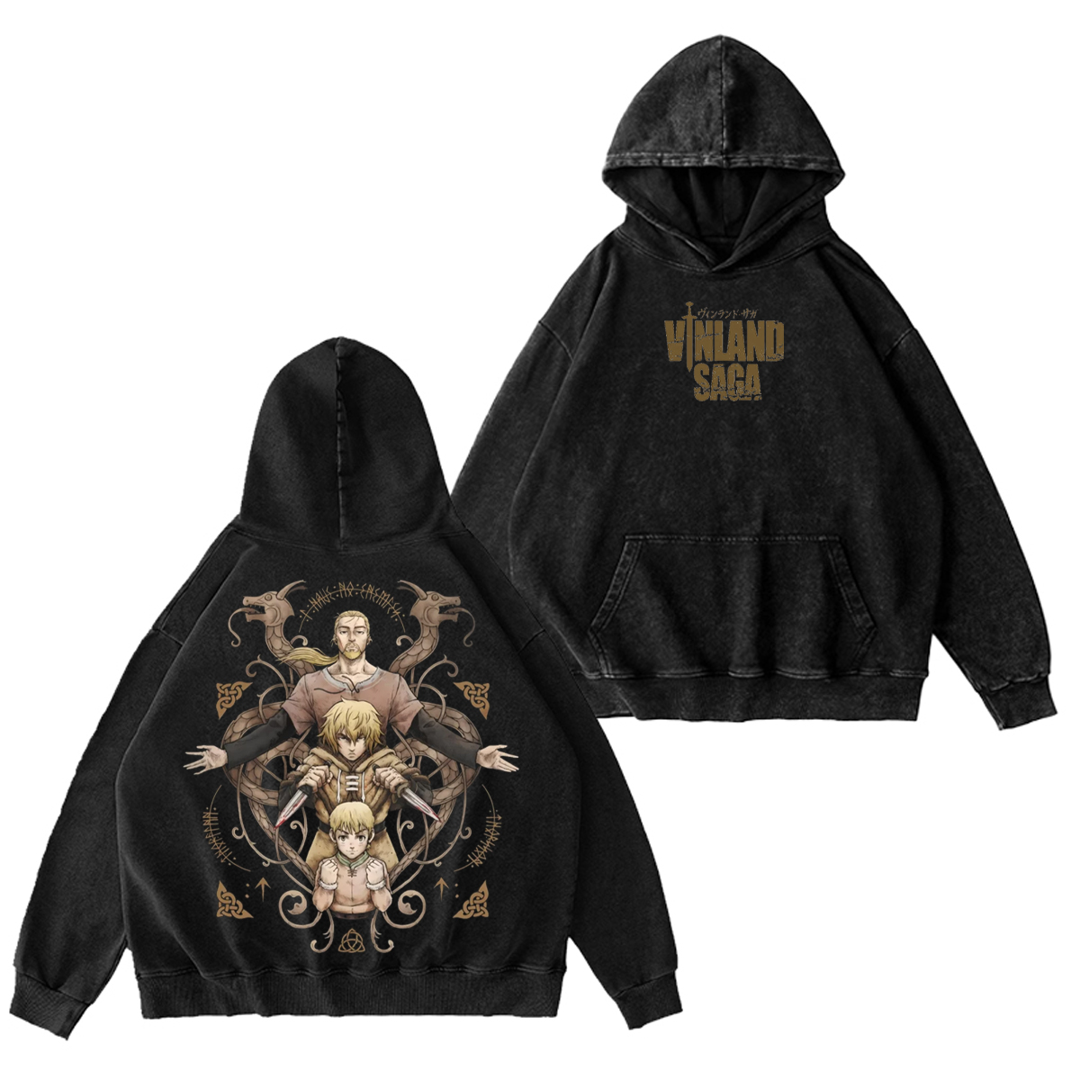 Vinland Saga Washed T-shirt/Crewneck/Hoodie