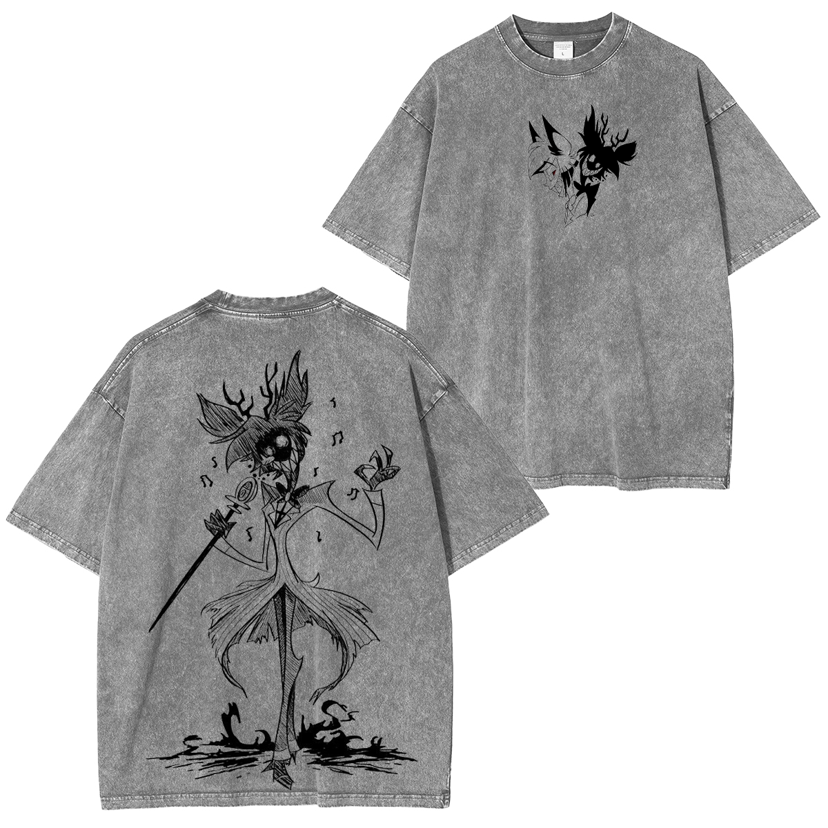 Hazbin Hotel Alastor Oversized T-shirt/Crewneck/Hoodie