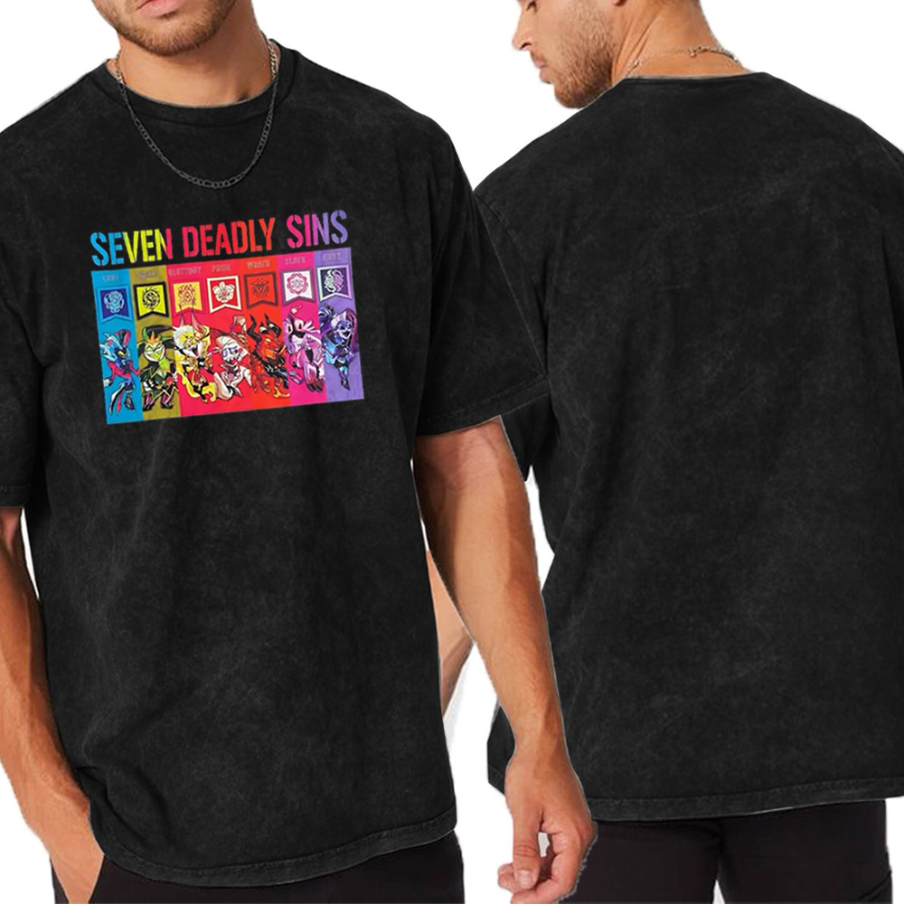 Seven Deadly Sins Vintage Oversized T-shirt/Crewneck/Hoodie