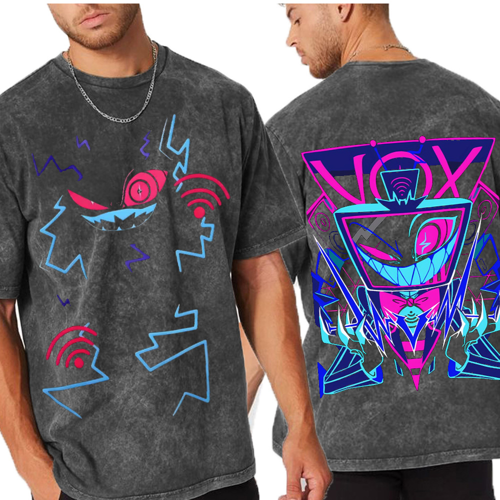 Vox Hazbin Hotel Vintage Oversized T-shirt/Crewneck/Hoodie
