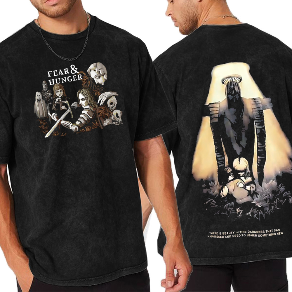 Fear Hunger Vintage Oversized T-shirt/Crewneck/Hoodie