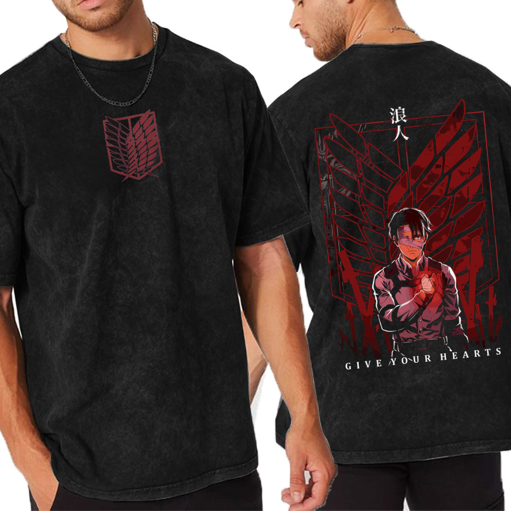 Attack on Titan Vintage Oversized T-shirt/Crewneck/Hoodie