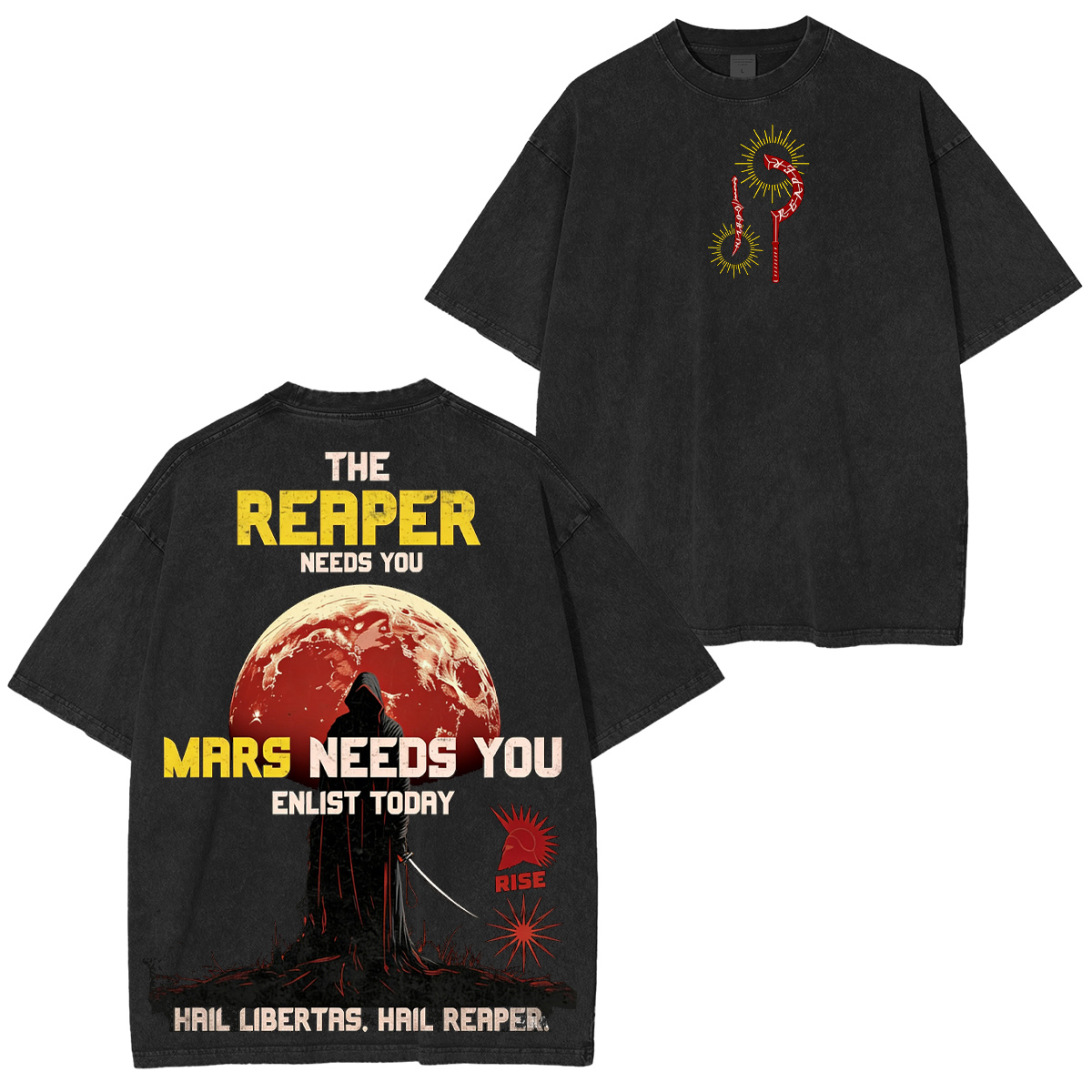 Red Rising Oversized T-shirt/Crewneck/Hoodie