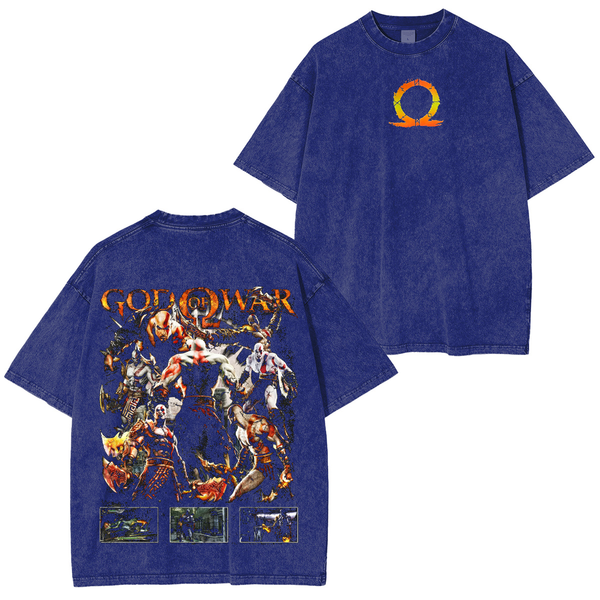 Kratos God of War Oversized T-shirt/Crewneck/Hoodie