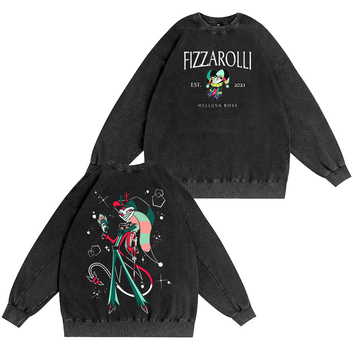 Fizzarolli Helluva Boss Oversized T-shirt/Crewneck/Hoodie