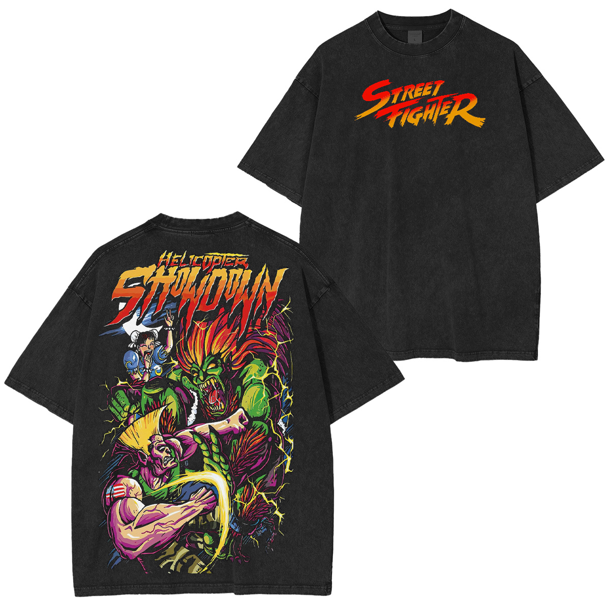 Street Fighter Oversized T-shirt/Crewneck/Hoodie
