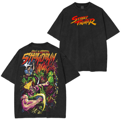 Street Fighter Oversized T-shirt/Crewneck/Hoodie