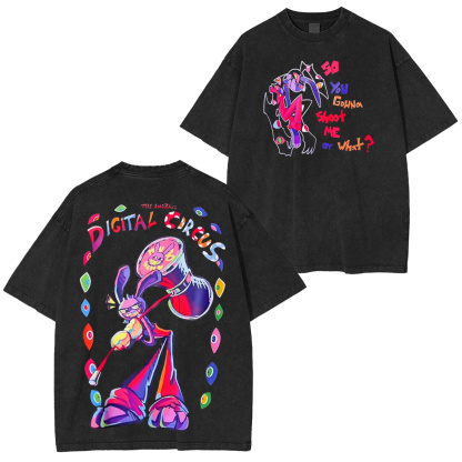 Jax The Amazing Digital Circus Oversized T-shirt/Crewneck/Hoodie