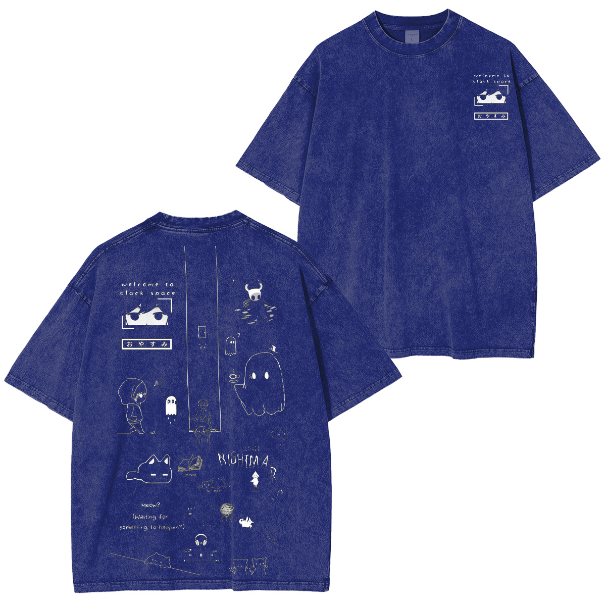 Black Space Omori Oversized T-shirt/Crewneck/Hoodie
