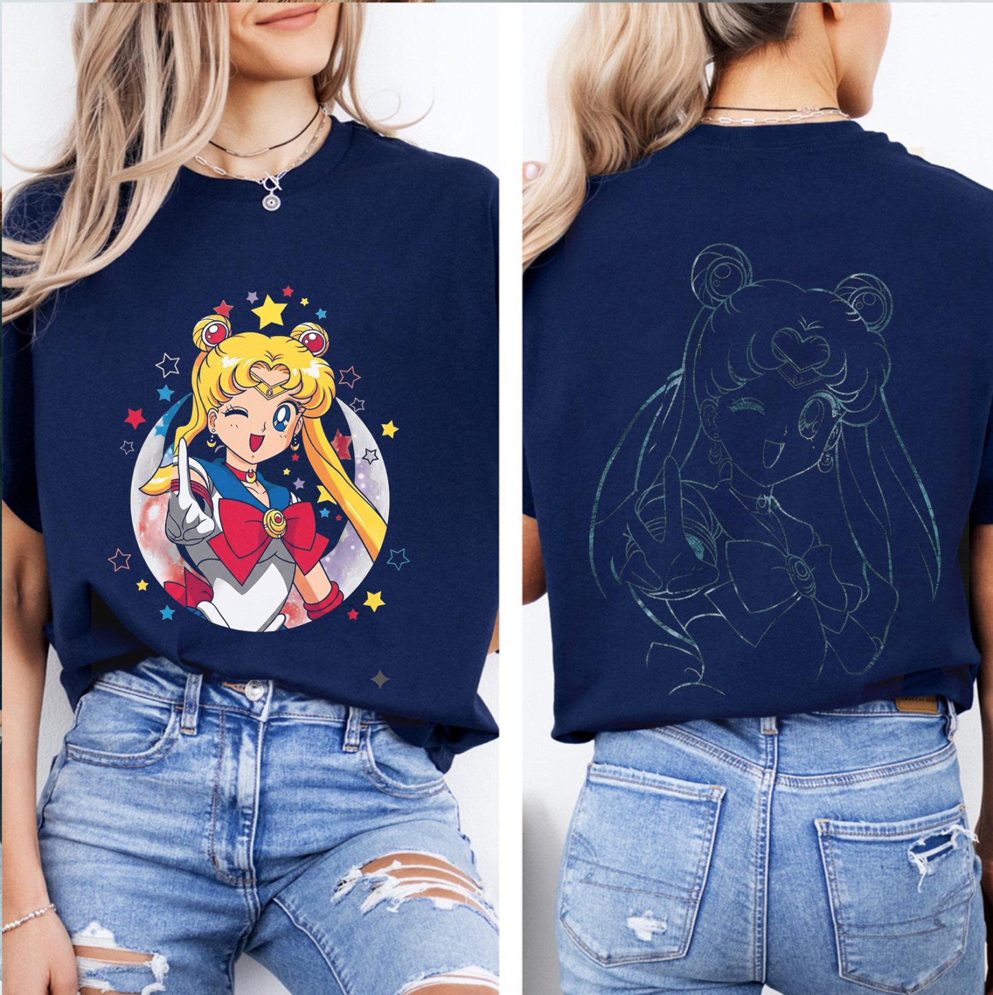 Sailor Moon Unisex Cotton T-Shirt