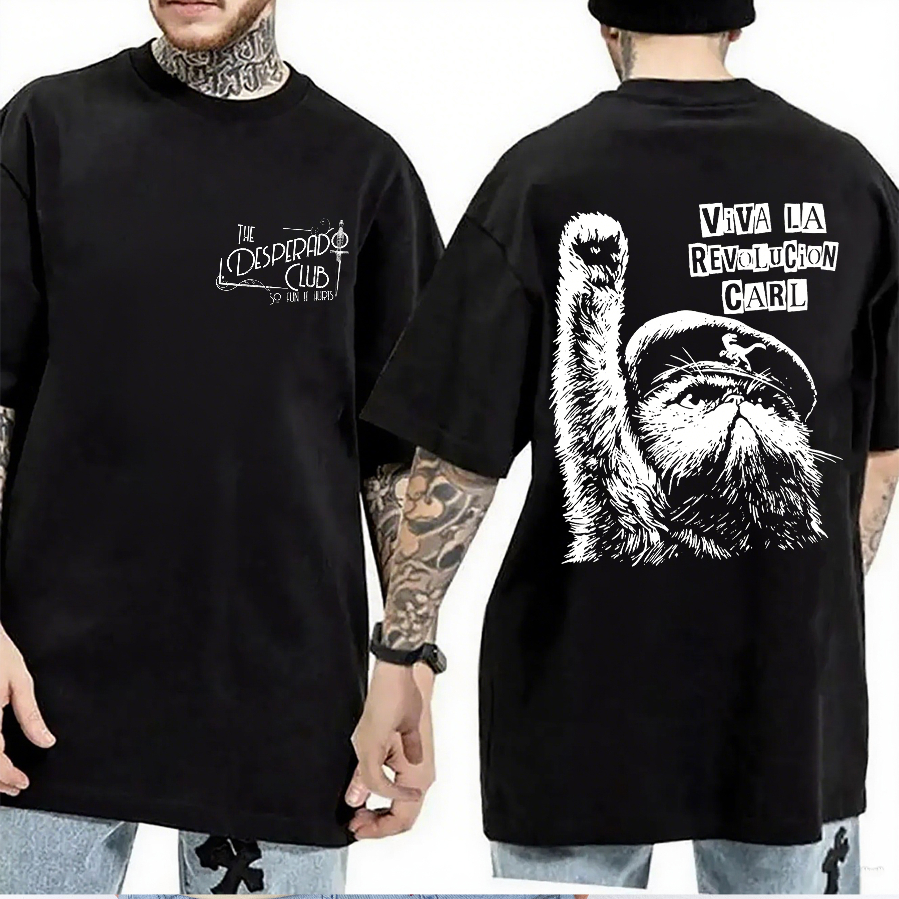 Viva La Revolucion Carl Dungeon Crawler Carl Unisex Shirts/Crewneck/Hoodie