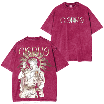 Marin Kitagawa Graphic Oversized Unisex Washed T-Shirt