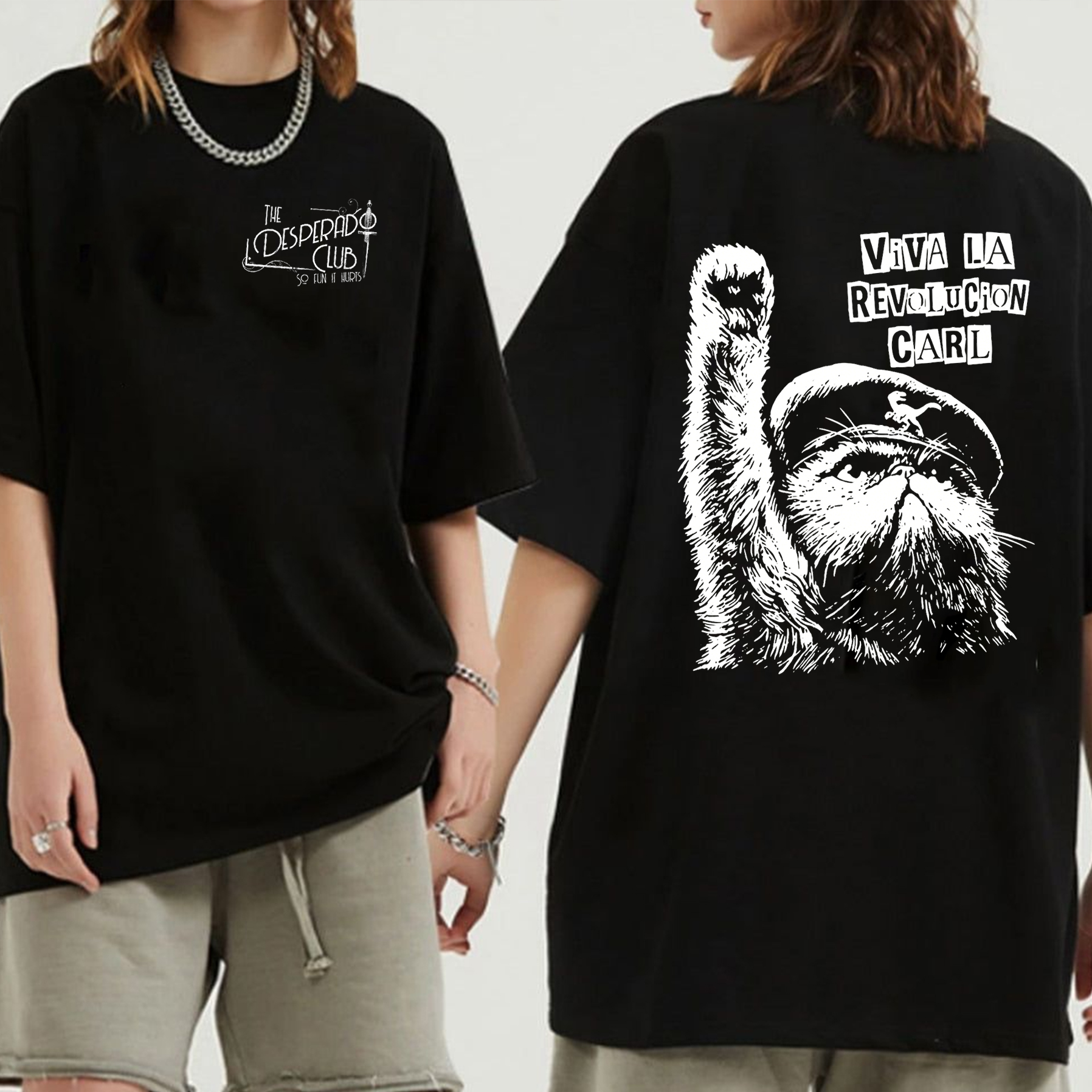 Viva La Revolucion Carl Dungeon Crawler Carl Unisex Shirts/Crewneck/Hoodie