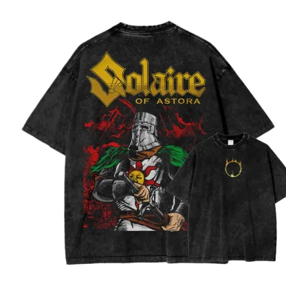 DARK SOULS Unisex Fit Washed T-Shirt 2502011039