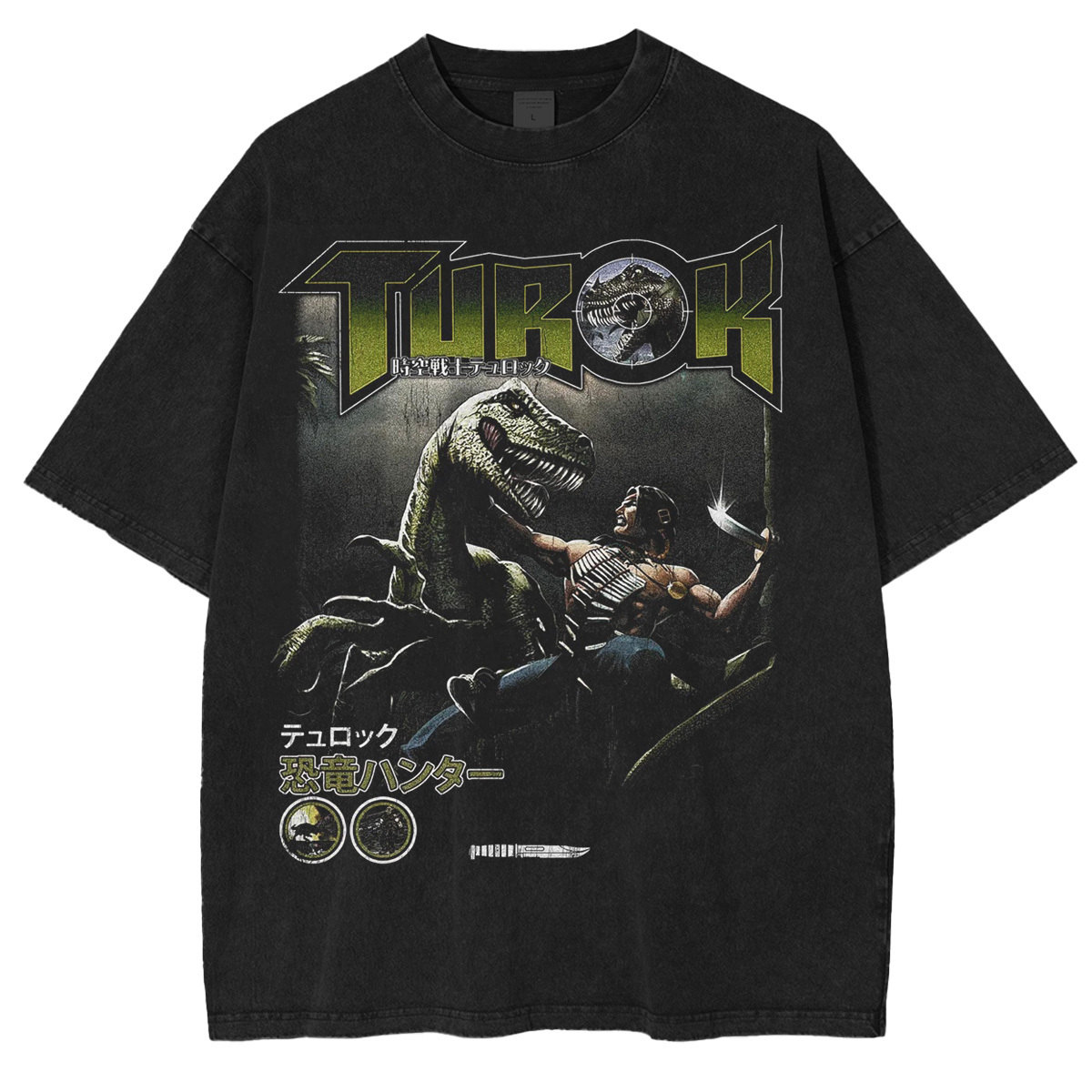 TUROK - 4th Year Remake Retro Washed T-Shirt