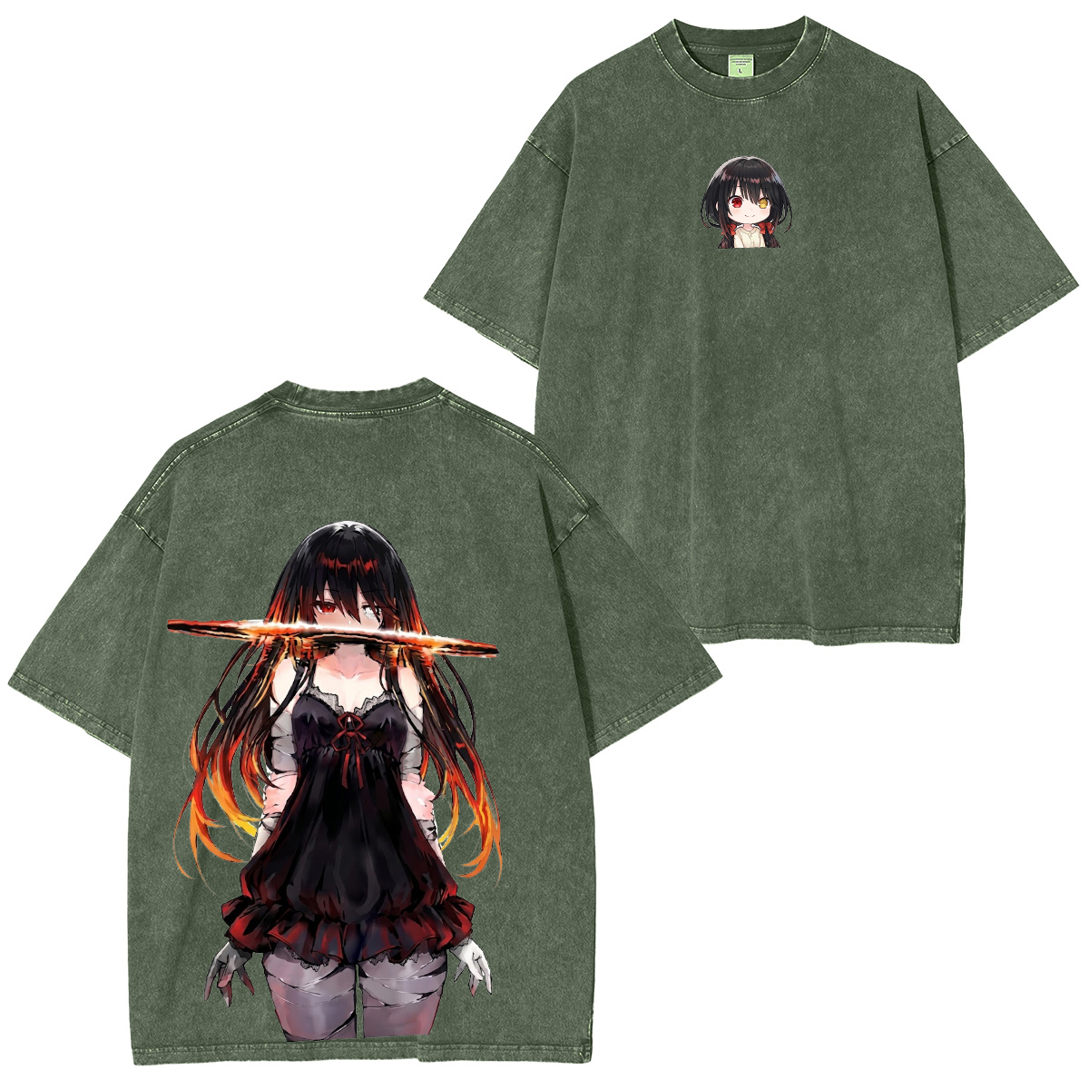Dandadan Oversized Unisex Washed T-Shirt