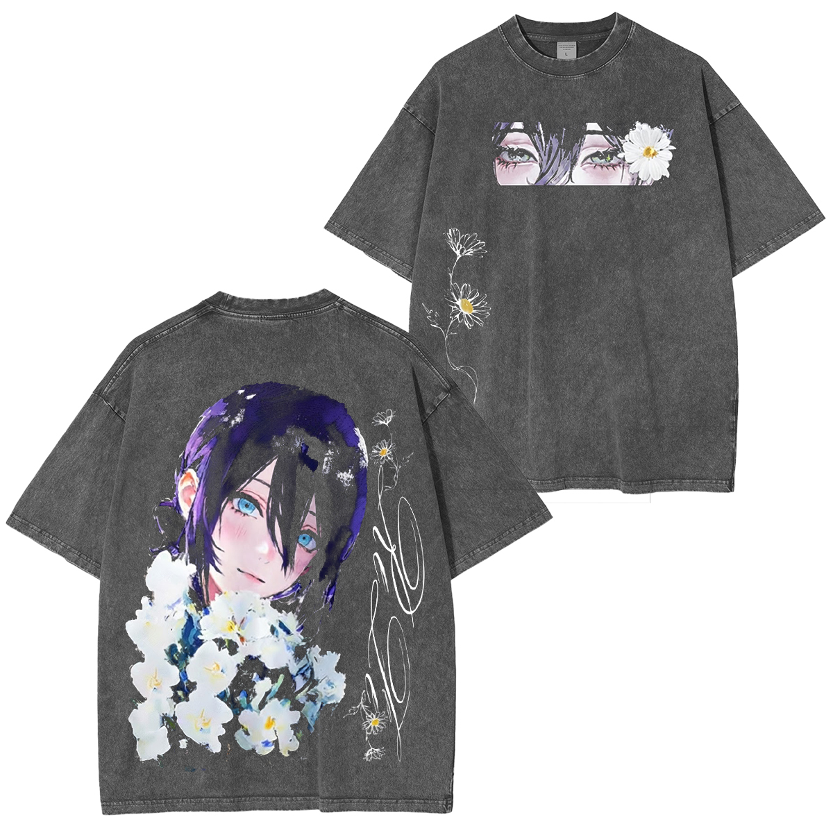 Chainsaw Man Reze Vintage Washed T-shirt/Crewneck/Hoodie