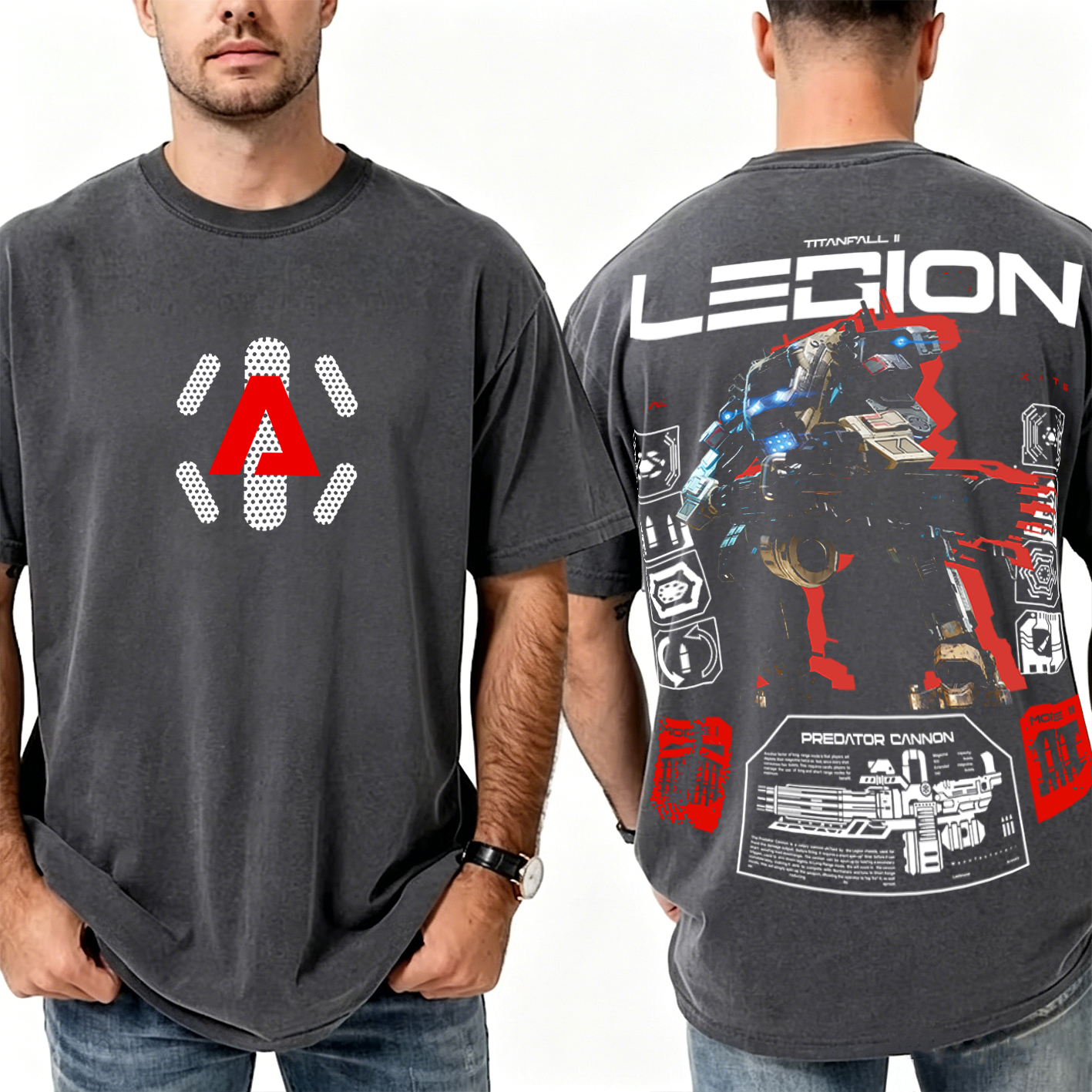 Legion Titanfall  Unisex Washed T-Shirt