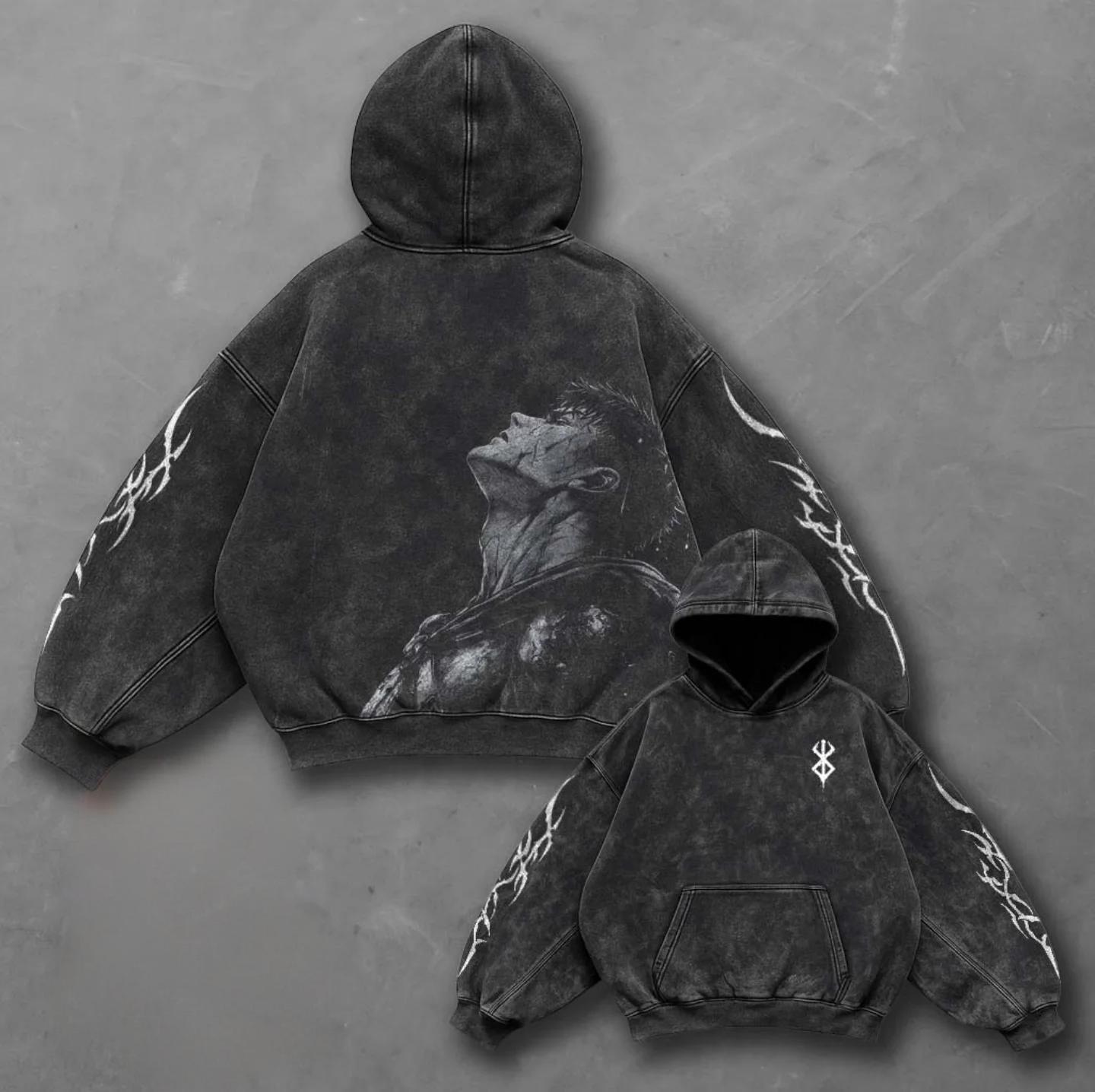 Bresk Retro Anime Hoodie
