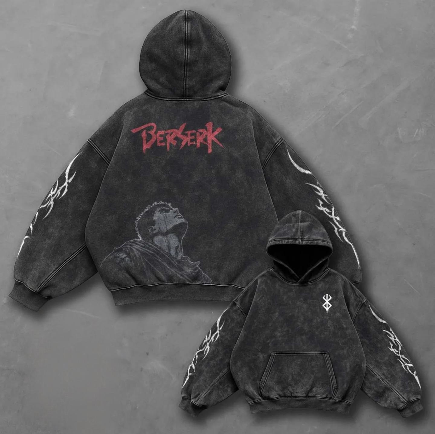 Bresk Retro Anime Hoodie