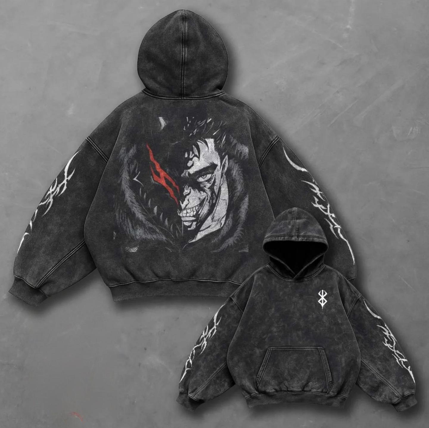 Bresk Retro Anime Hoodie