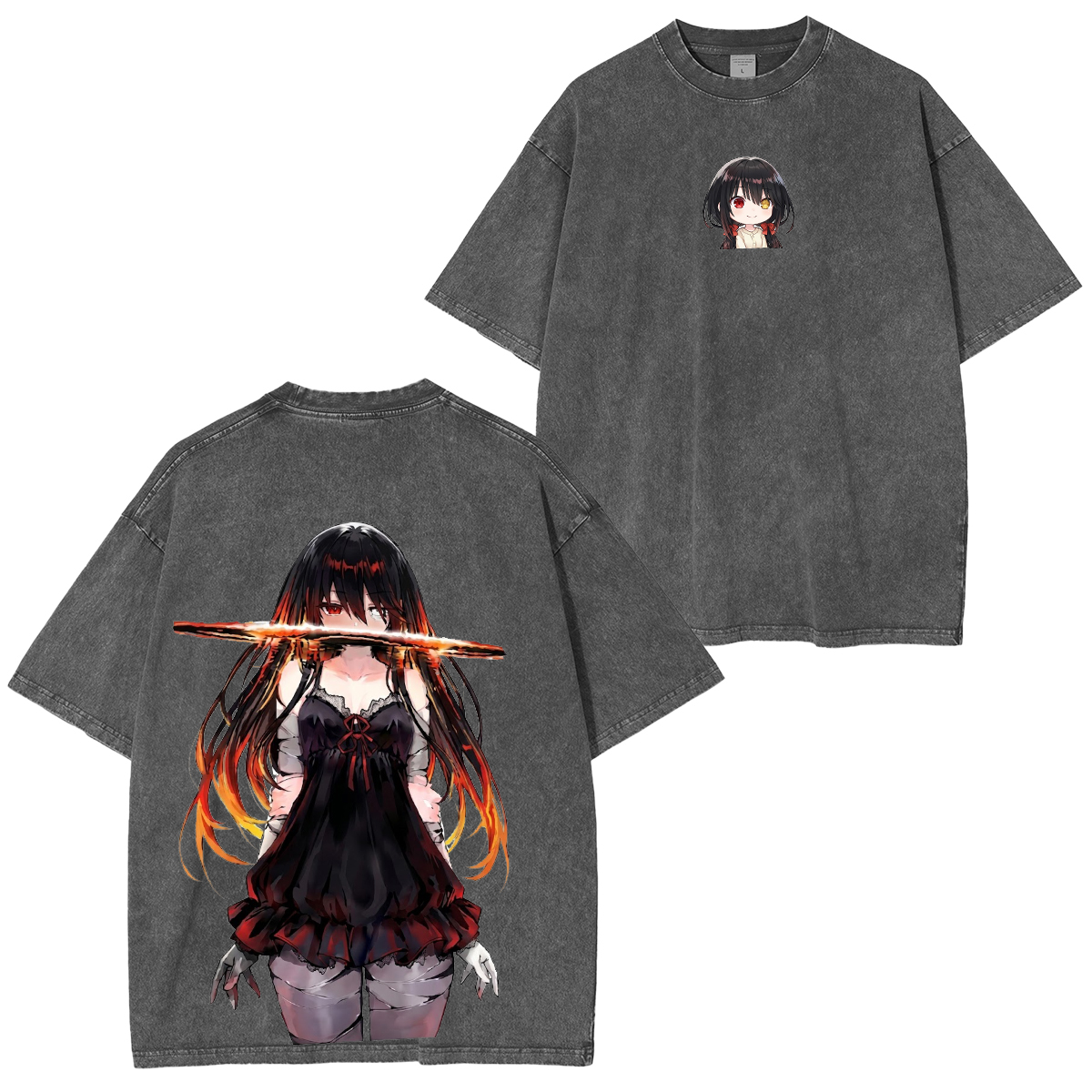 Dandadan Oversized Unisex Washed T-Shirt