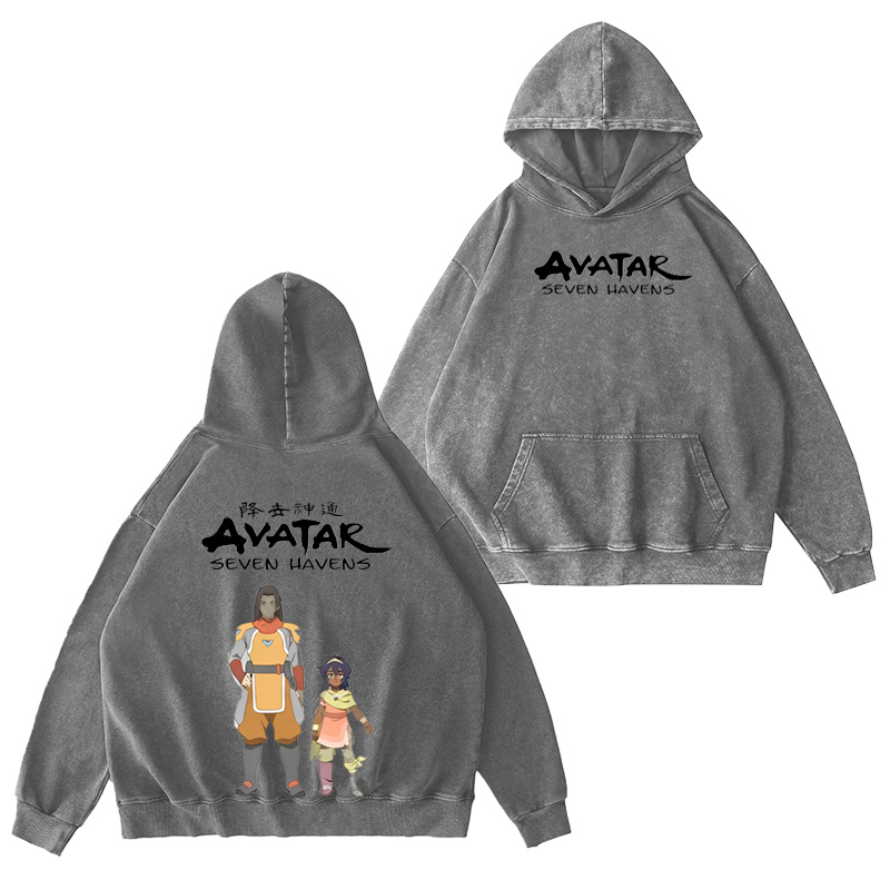 One Punch Man Avatar: Seven Havens Vintage Washed T-shirt/Crewneck/Hoodie