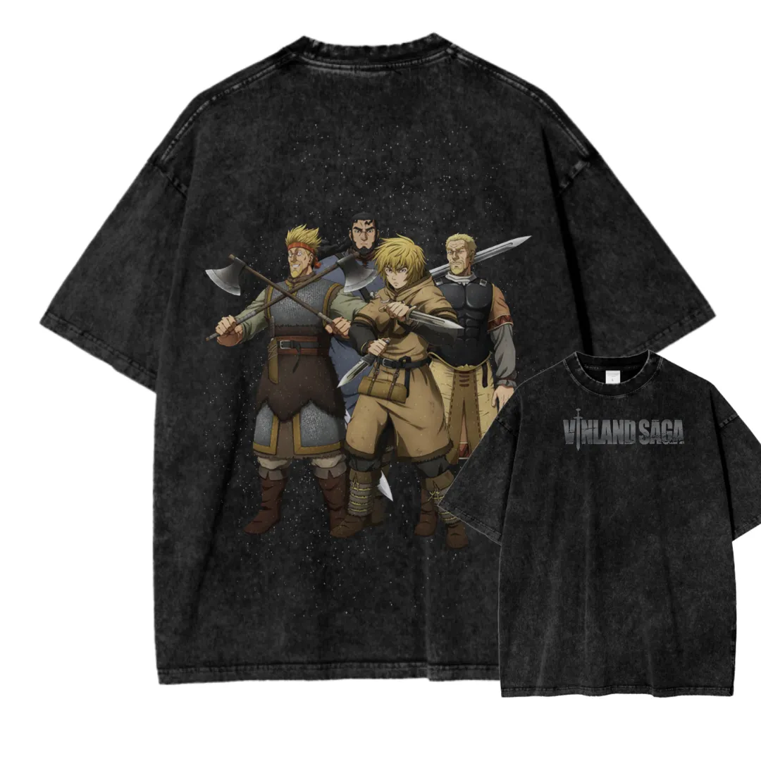 VINLAND SAGA VII 酸洗 T 恤
