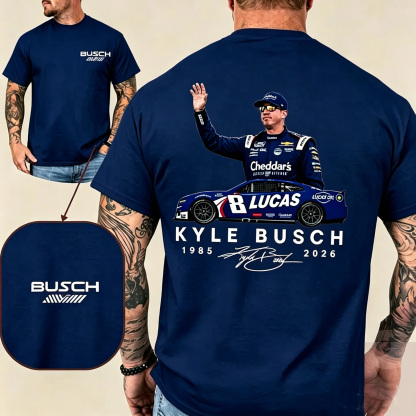 Vintage Kyle Busch Memorial 1985-2026 Unisex Shirts/Crewneck/Hoodie